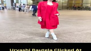 Urvashi Rautela Clicked At Airport #shorts #urvashirautela #short #trending #viral #bollywood #viralshorts