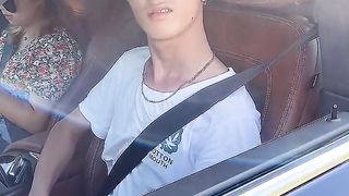 Oho girlfriend turned out to be unfaithful because of the car