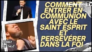 ENTRE EN COMMUNION AVEC LE SAINT-ESPRIT ET PERSÉVÉRER DANS LA FOI - Pasteur Marcello - sauve moi