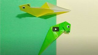 how to make a seahorse from origami