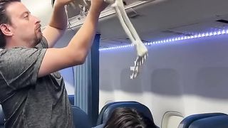 Airplane seat bets So Hard to put on