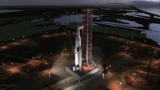Orion Exploration Mission-1 Animation