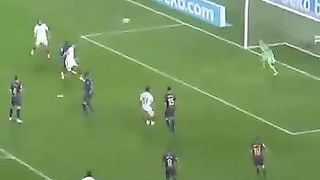 Impossible saves by goalkeeper