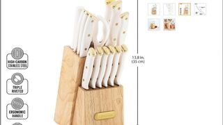 Farberware white and gold #best#amazongaduest#varile