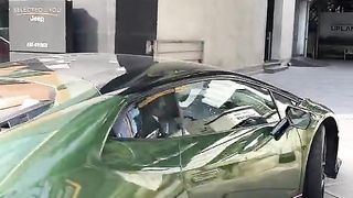 Creazy boyzzz green lambo