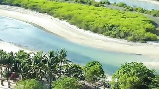 Serpent shape lagoon