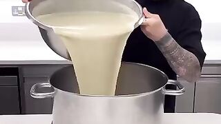 Delicious strawberry Cake Making