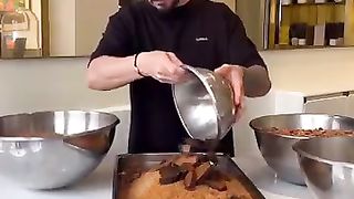 Delicious Coco and Nuts Cake Making