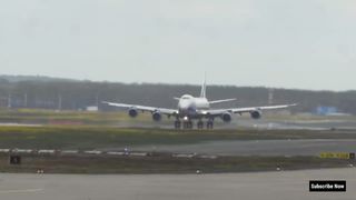 Air Bridge Cargo Boeing 747 Plane Takeoff Amazing Video