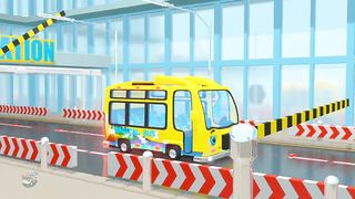 Wheels on the bus nursery rhymes