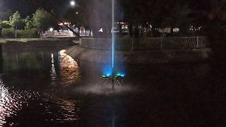 The most beautiful showering water having color changing technique.