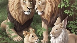 Sher aur Khargosh ke Kahani The Lion and the Rabbit Story #story #storytelling #اردو کہانیاں