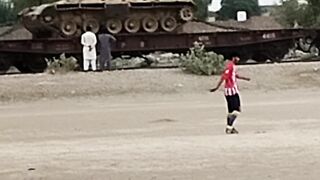 Army's tanks railway station ????????