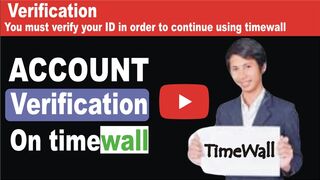 How to verify timewall account  ||  you must verify your id in order to continue using timewall
