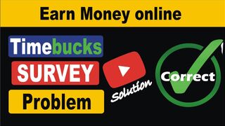 timebucks survey problem solution || timebucks survey country problem