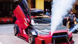 Mitsubishi tuning car