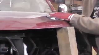 How to repair a car damaged after a collision