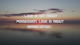 Love is not about 2