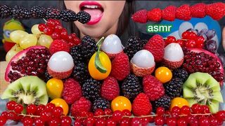 ASMR FRESH FRUIT PLATTER*MASSIVE Eating Sounds
