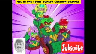 Cartoon superthings halloween special trick or treat battle