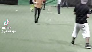 Night cricket craze! Dps Rawalpindi! match in progress!