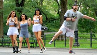 Walks by people and fart! Funny prank!