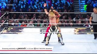 ROLLINS uses Theory to stomp WWE war games