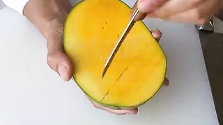 How to carve fruit very fast and beauty