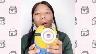TikTok Compilation ASMR Emoji Food Challenge || Deborahyowa