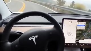 Tesla Autopilot AutoDrive Mode--Fail Complication