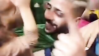 The World Cup is sponsored by the owner of yellow hair and puff