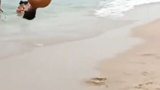 Amazing back flip