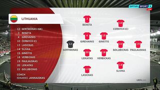 Euro 2024 - UEFA Qualification | 10/09/2023 | Lithuania - Serbia  1:3