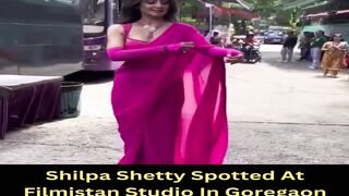Shilpa Shetty Spotted At Filmistan Studio In Goregaon #shorts #shilpashetty #short #trending #viral #bollywood #shortvideo