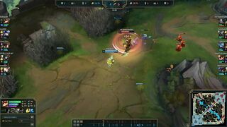 Teemo 1v2 Trynda and Rengar