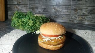 Aloo Pattie burger