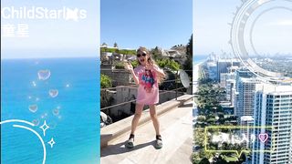 So beautiful little girl in a holiday