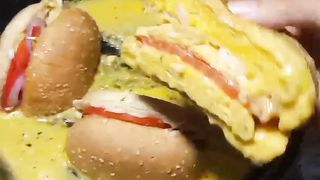Sizzling burger recipe