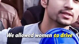 Who are you to allow women to drive? | Miss Matured | #shorts #missmatured #status #quotes #trend