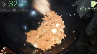 Make this delicious spicy fried rice in 5 minutes