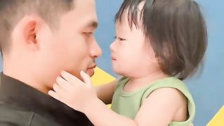I'm very curious about dad's ears, eyes and nose