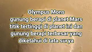 Gunung berapi terbesar di tata surya