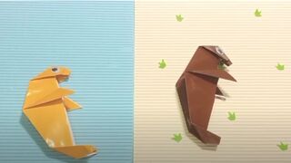 how to make seahorse origami