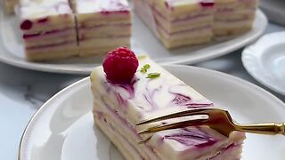 No Bake Raspberry Cheesecake
