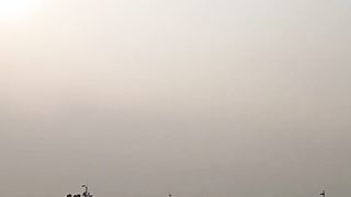 view of the sun in the afternoon over the sea