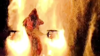 Fireman, play with fire ...