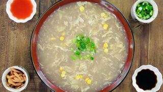 yummy chickeen corn oil free soup