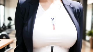 Pure Ai Art - Beautiful Office Ladies - Ai beauty-One Picture Flow Version - Ai created 