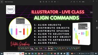 Illustrator Align Command TLCC Live Class