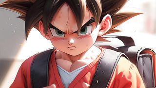 Goku from school to fighter|images by AI | #viralvideo